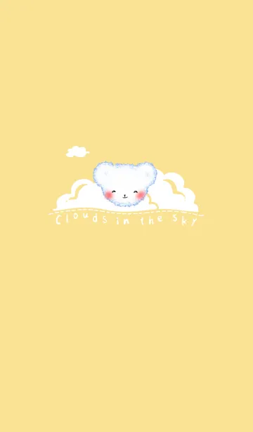 [LINE着せ替え] Cloud Bear J-Creamの画像1