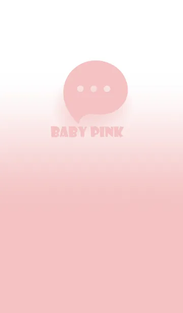 [LINE着せ替え] Baby Pink & White Theme V.3 (JP)の画像1