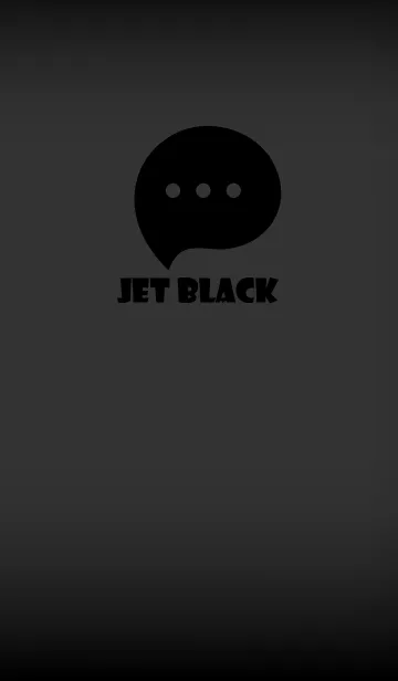 [LINE着せ替え] Jet Black And Black V.3 (JP)の画像1