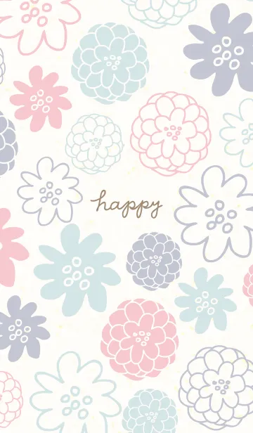 [LINE着せ替え] かわいい お花12の画像1