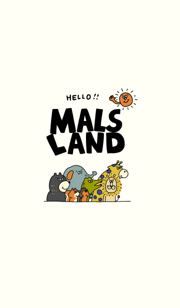 [LINE着せ替え] HELLO☆MALS LANDの画像1