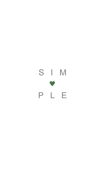 [LINE着せ替え] SIMPLE HEART-14の画像1