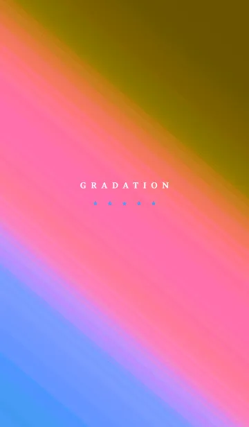 [LINE着せ替え] グラデーション ミニ スター 165の画像1