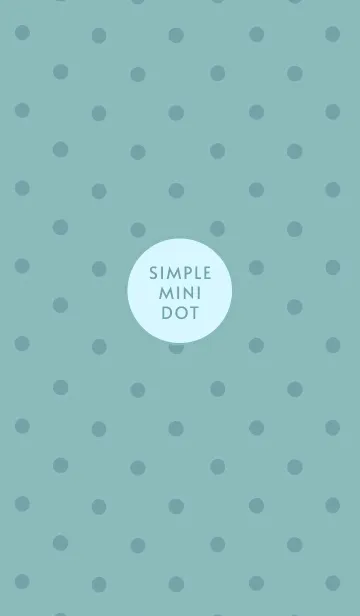 [LINE着せ替え] シンプル ミニ ドット 158の画像1
