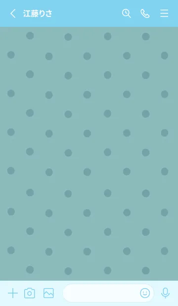 [LINE着せ替え] シンプル ミニ ドット 158の画像2