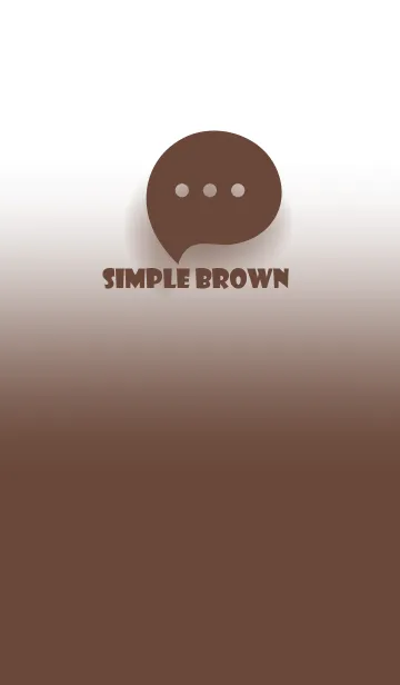 [LINE着せ替え] Brown & White Theme V.3 (JP)の画像1