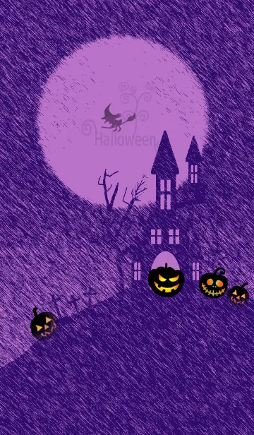 鉛筆画風のハロウィン★ナイト #97の着せ替えメイン画像