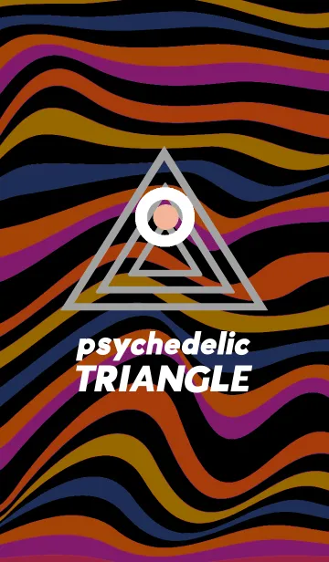 [LINE着せ替え] サイケデリック トライアングル 127の画像1