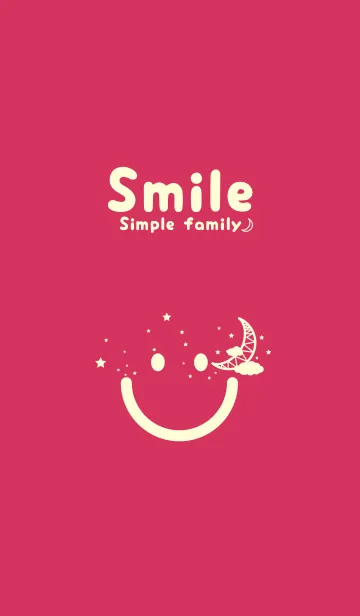 [LINE着せ替え] スマイル＆三日月 カーミンの画像1