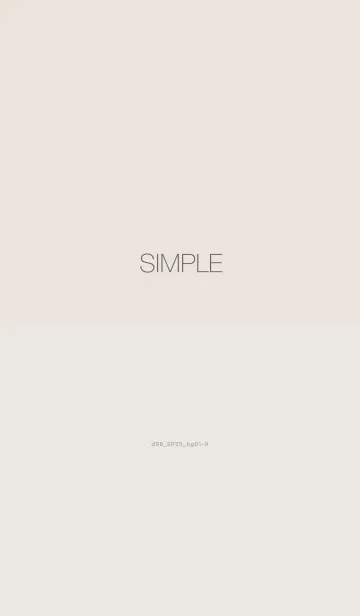 [LINE着せ替え] d98_25_ベージュ1-9の画像1