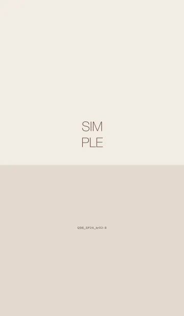 [LINE着せ替え] Q98_24_ブラウン2-9の画像1