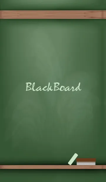 [LINE着せ替え] blackboard simple 39の画像1