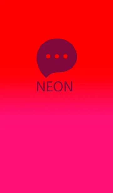 [LINE着せ替え] Neon Red & Neon Pink V3 (JP)の画像1