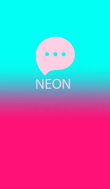 [LINE着せ替え] Neon Blue & Neon Pink  V3 (JP)の画像1