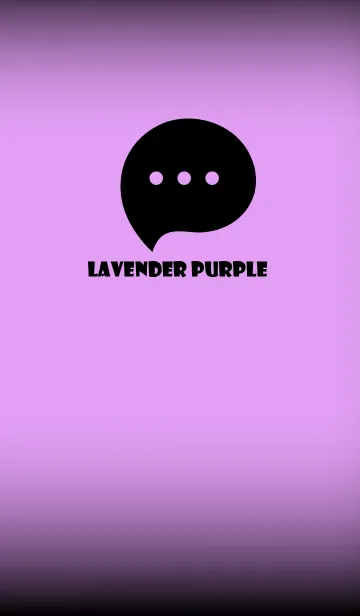 [LINE着せ替え] Lavender Purple And Black V.3 (JP)の画像1