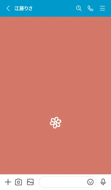 [LINE着せ替え] ミニ フラワー _31の画像2