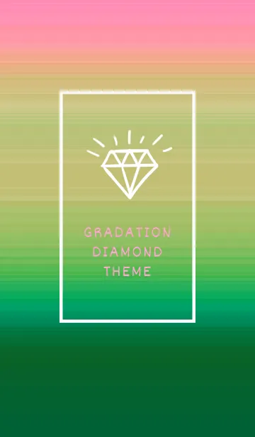 [LINE着せ替え] グラデーション ダイアモンド  178の画像1