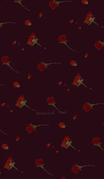 [LINE着せ替え] botanical rose 2 -classic-の画像1