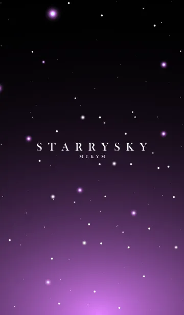 [LINE着せ替え] STARRY SKY-STAR.MEKYM 20の画像1