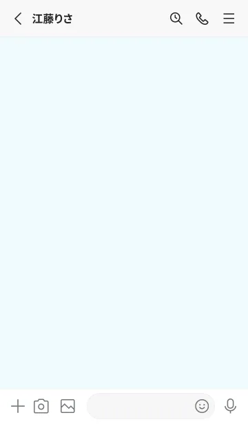 [LINE着せ替え] blue color T08の画像2