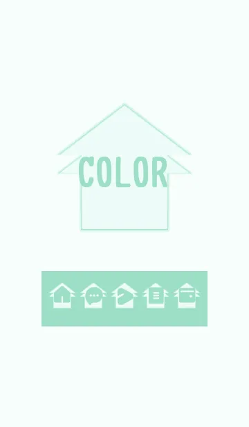 [LINE着せ替え] green color T15の画像1