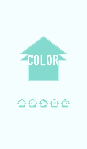 [LINE着せ替え] green color T18の画像1