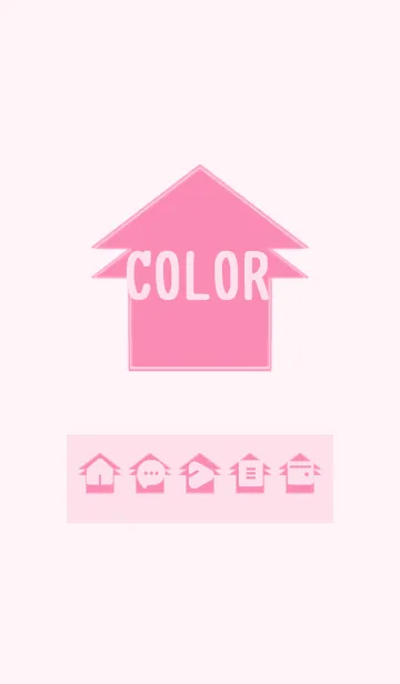 [LINE着せ替え] pink color T06の画像1