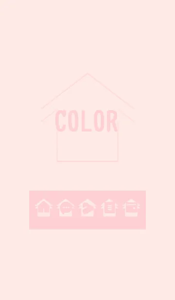 [LINE着せ替え] pink color T07の画像1