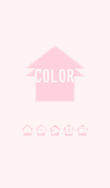 [LINE着せ替え] pink color T08の画像1