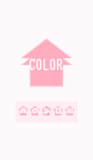 [LINE着せ替え] pink color T09の画像1