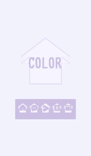 [LINE着せ替え] purple color T09の画像1