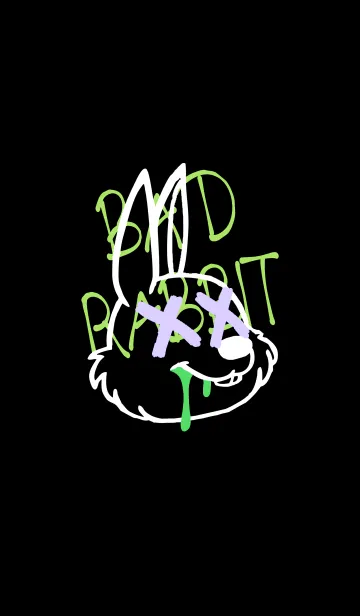 [LINE着せ替え] バッド ラビット 100の画像1