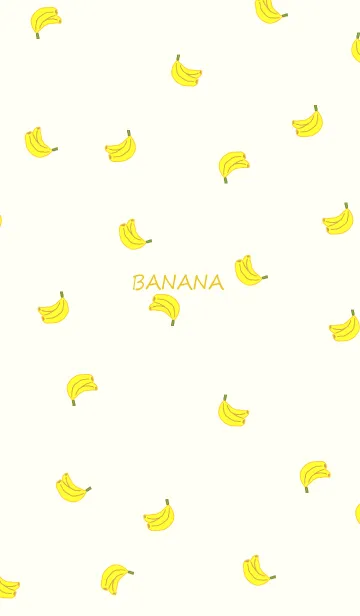 [LINE着せ替え] banana_pattern05の画像1