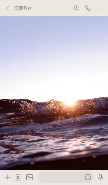 [LINE着せ替え] SunsetWater 5の画像2