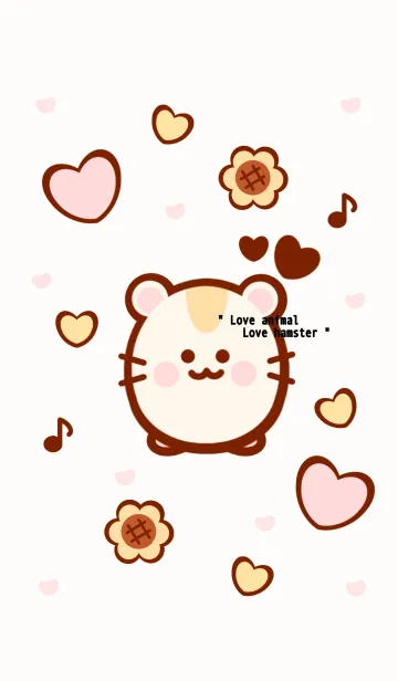 [LINE着せ替え] Mini hamsterの画像1