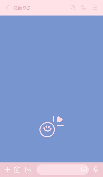 [LINE着せ替え] ミニ ラブ スマイル 179の画像2