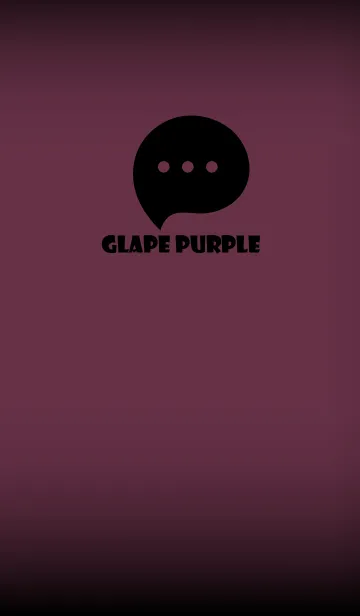 [LINE着せ替え] Grape Purple And Black V.3 (JP)の画像1