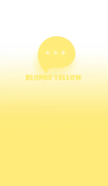 Blonde Yellow & White Theme V.3 (JP)の着せ替えメイン画像