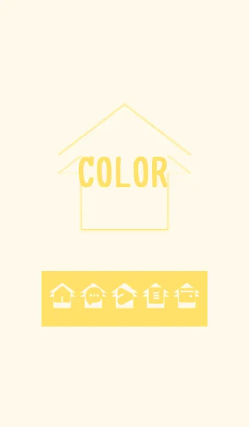 [LINE着せ替え] yellow color T09の画像1