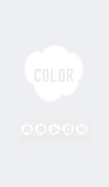 [LINE着せ替え] bw color U06の画像1