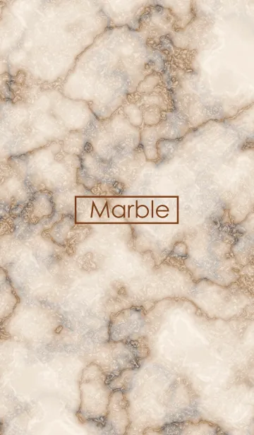 [LINE着せ替え] Marble Brownの画像1