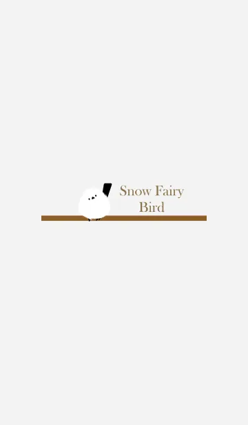 [LINE着せ替え] Snow Fairy Bird...6の画像1