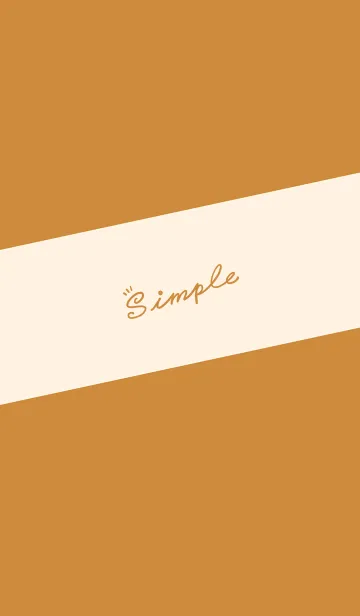 [LINE着せ替え] Simple Lines-Orange. Light Grey Orange Jの画像1