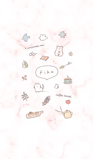 [LINE着せ替え] シンプルアイコン2♥ベビーピンク10_1の画像1