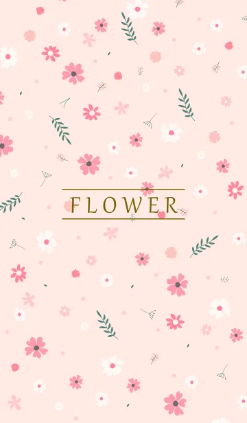 [LINE着せ替え] MANY FLOWERS PINK 5の画像1