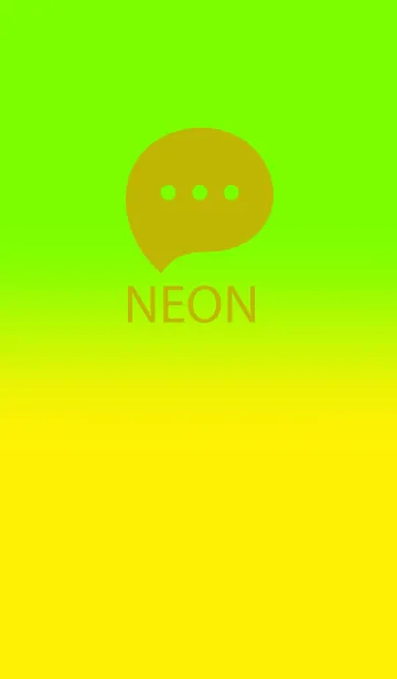[LINE着せ替え] Neon Green & Neon Yellow V3 (JP)の画像1