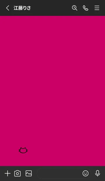 [LINE着せ替え] 落書きにゃん(ブラック1-10)の画像2