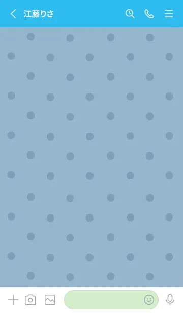 [LINE着せ替え] シンプル ミニ ドット 159の画像2