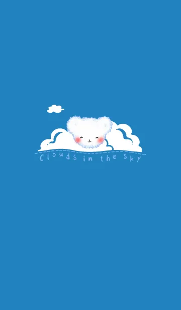 [LINE着せ替え] Cloud Bear J-Indigoの画像1