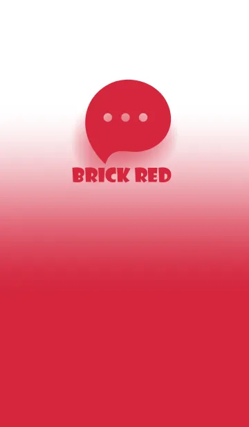 [LINE着せ替え] Brick Red  & White Theme V.3 (JP)の画像1